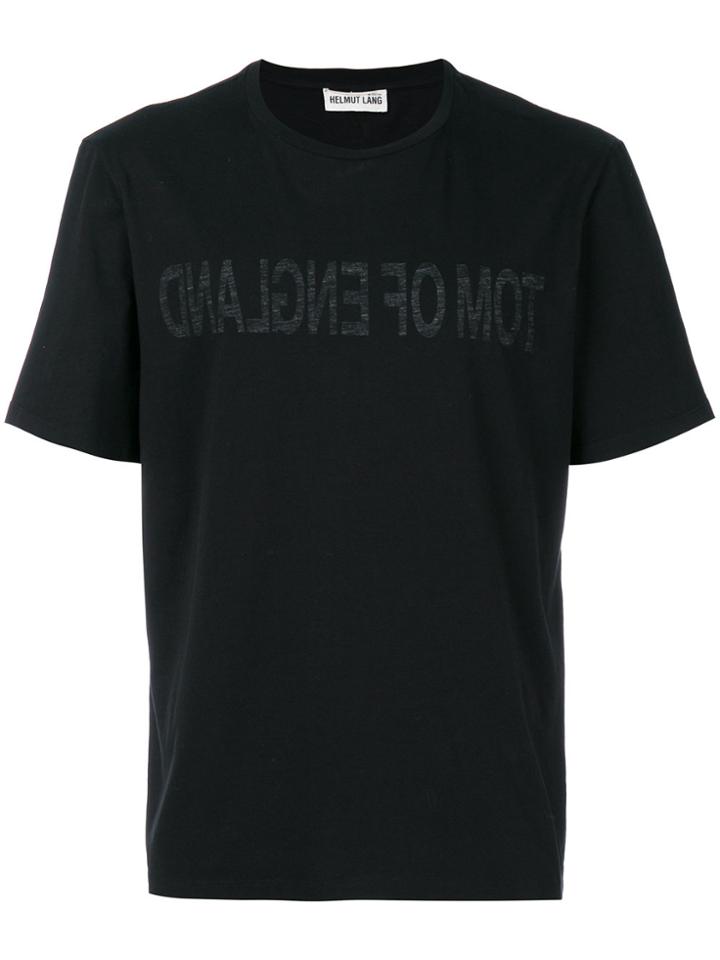 Helmut Lang Tom Of England T-shirt - Black