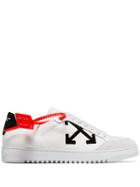 Off-white White Carryover Low-top Leather Sneakers