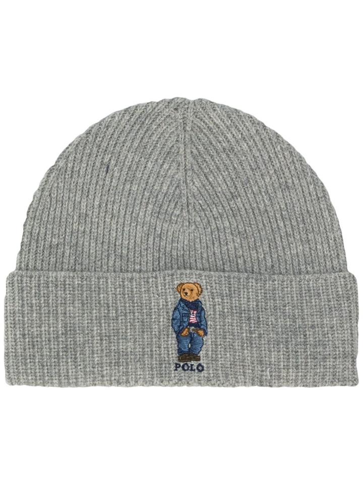 Polo Ralph Lauren Polo Knit Beanie - Grey