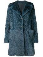 Salvatore Santoro Oversized Coat - Blue