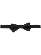 Balmain Silk Bow Tie - Black