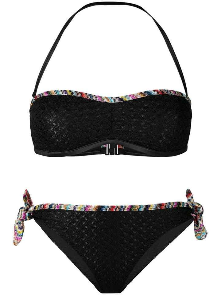 Missoni Mare Halterneck Bikini - Black