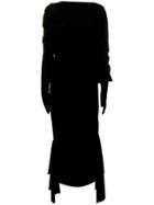 A.w.a.k.e. Draped Glove Dress - Black