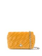 Vivienne Westwood Quilted Lightning Cross Body Bag - Yellow
