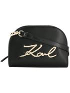 Karl Lagerfeld K/signature Crossbody Bag - Black
