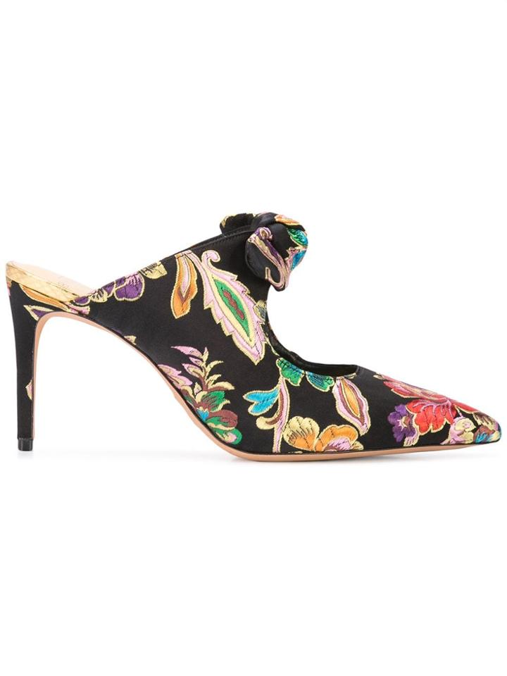 Alexandre Birman Evelyn Mules - Black