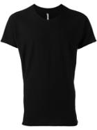 Label Under Construction - Zip Seam T-shirt - Men - Cotton - 52, Black, Cotton