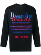 Martine Rose Dream Age Print Sweatshirt - Black