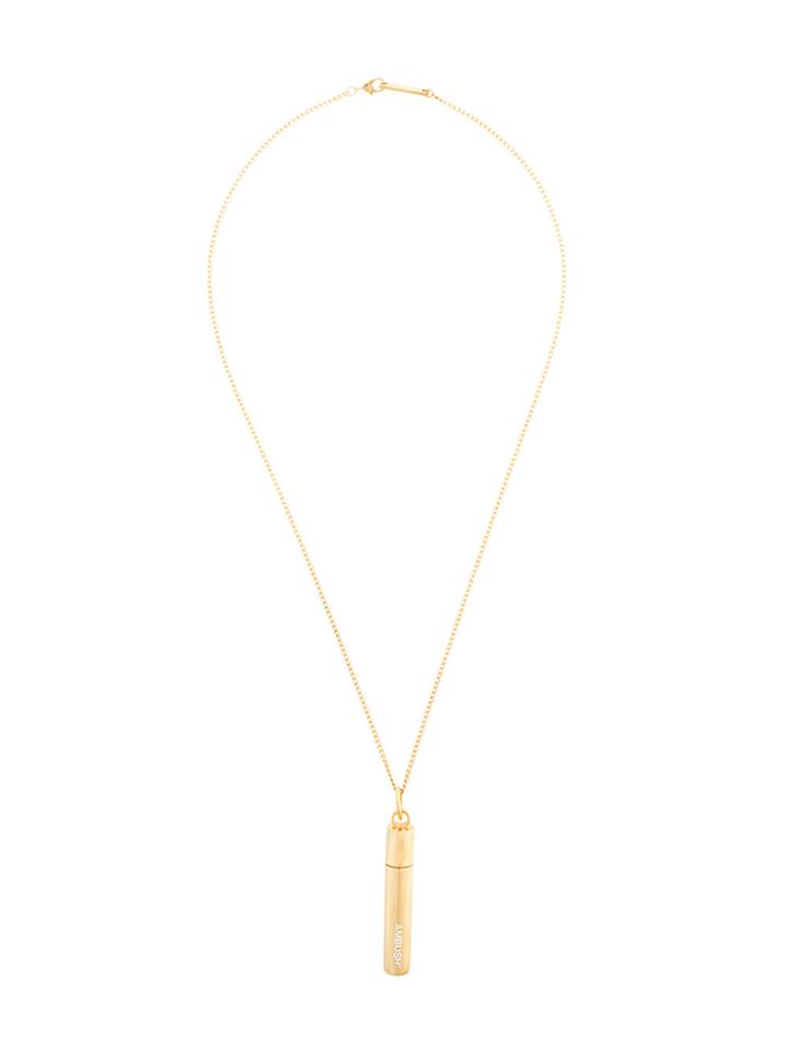 Ambush Pill Case Necklace - Nude & Neutrals