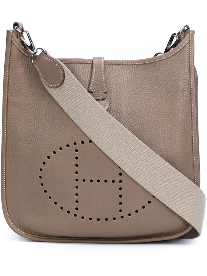 Hermès Vintage Evelyne Shoulder Bag, Women's, Nude/neutrals