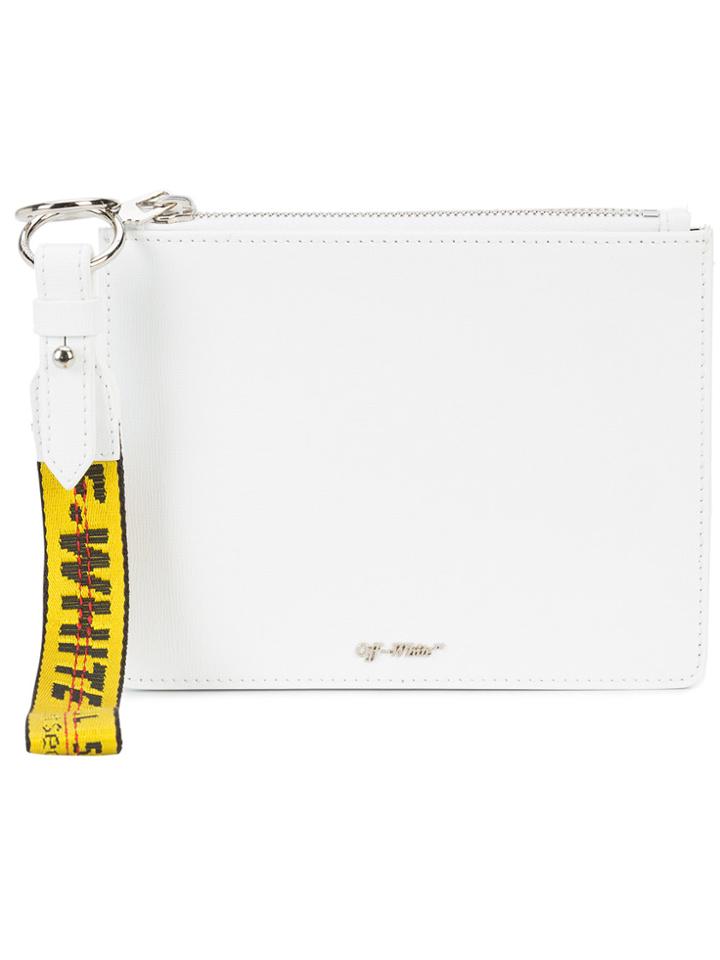 Off-white Diagonals Double Pouch