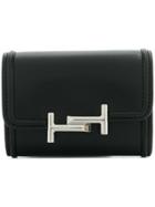 Tod's Double T Mini Wallet - Black