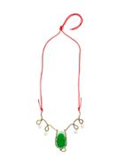 Marni Twisted Wire Necklace - Green