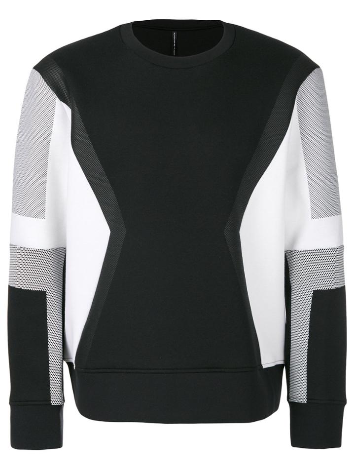 Blackbarrett Panelled Sport Sweatshirt