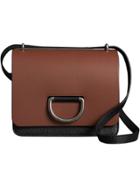 Burberry The Small Leather D-ring Bag - Brown
