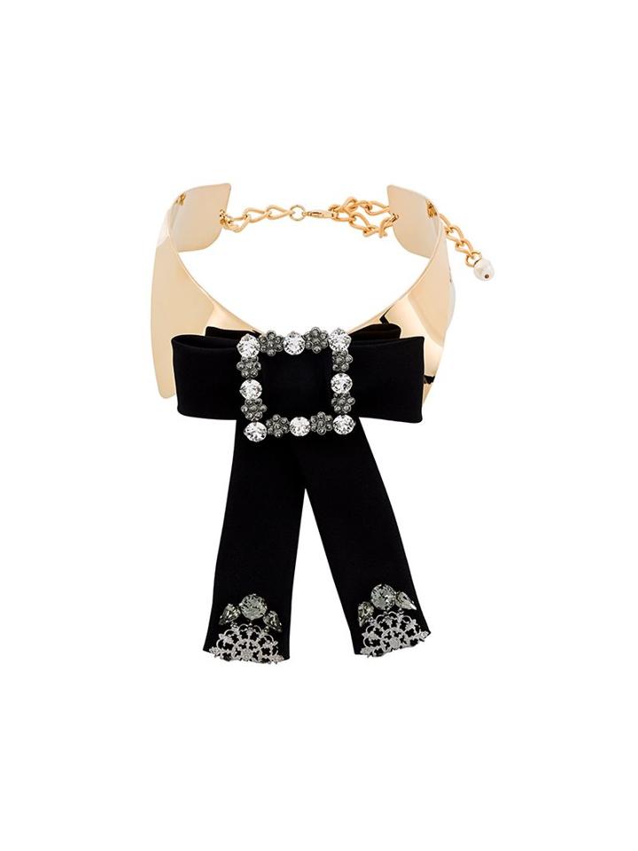 Dolce & Gabbana Bow Detail Chocker