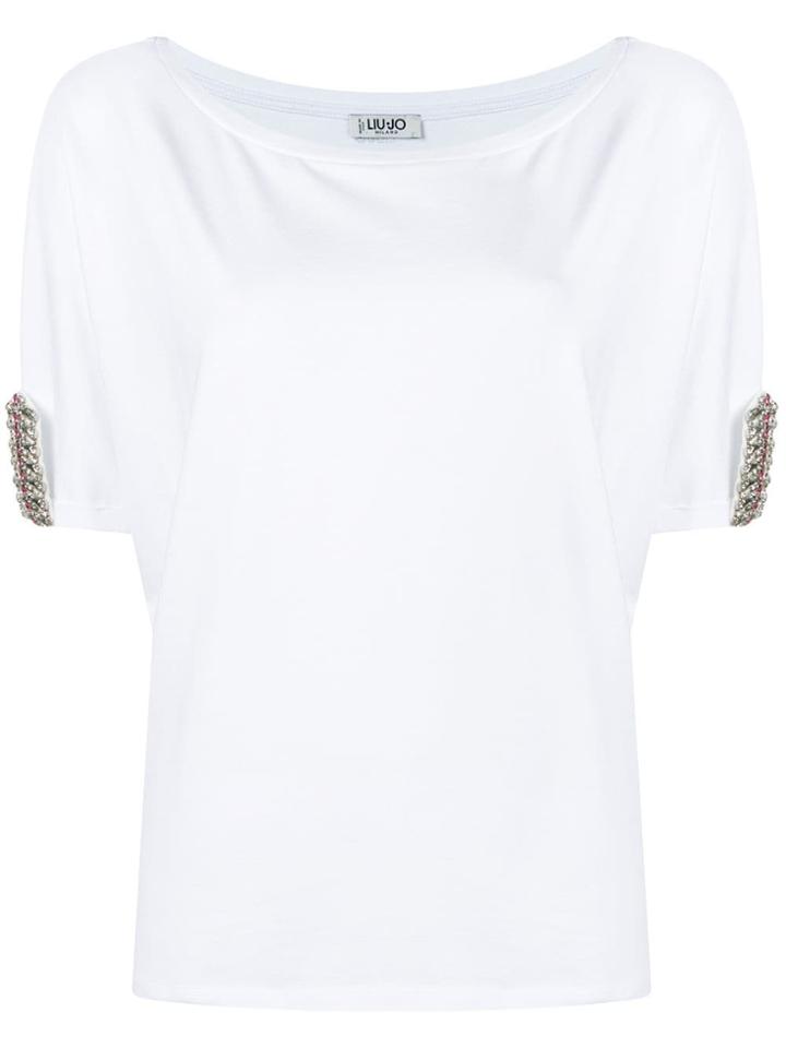 Liu Jo Crystal Embellished - White