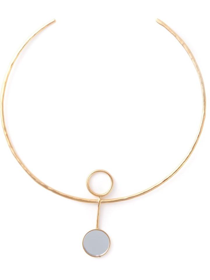 Bjorg 'the Sphinx Illusion' Necklace, Women's, Metallic
