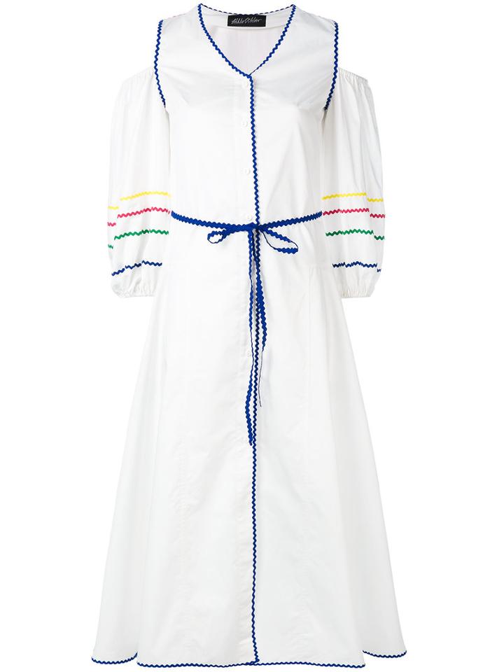 Anna October - Midi Dress - Women - Cotton - S, White, Cotton