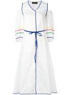 Anna October - Midi Dress - Women - Cotton - S, White, Cotton