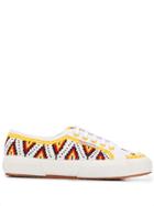 Alanui Embroidered Sneakers - White
