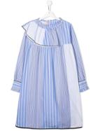 Marni Kids Striped Tunic Dress - Blue