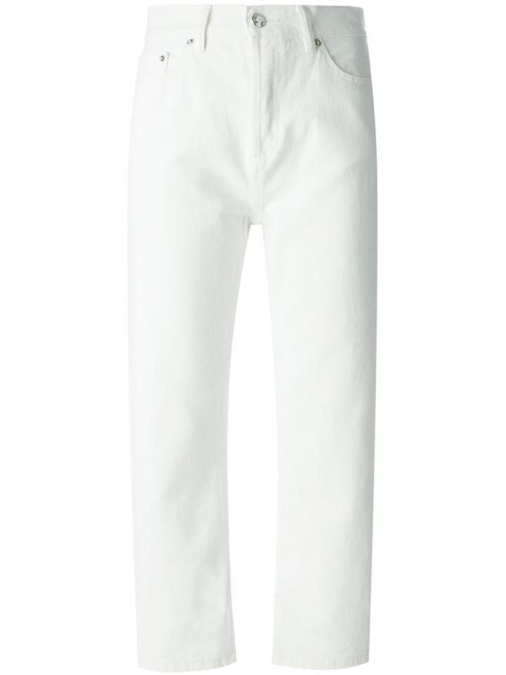 Marc By Marc Jacobs Cropped Jeans, Women's, Size: 27, White, Cotton