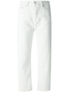 Marc By Marc Jacobs Cropped Jeans, Women's, Size: 27, White, Cotton