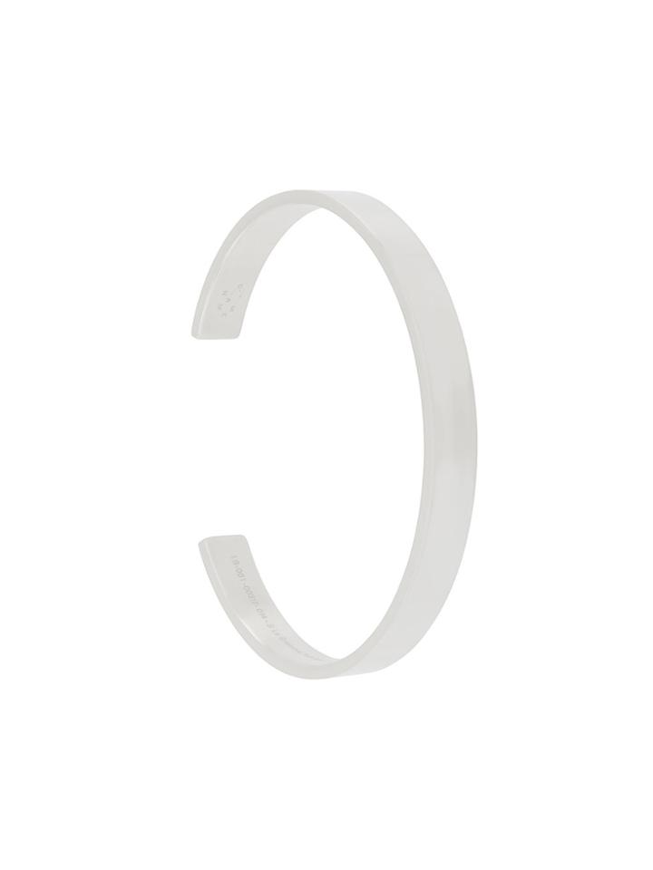Le Gramme 21 Grams Slick Polished Cuff - Metallic