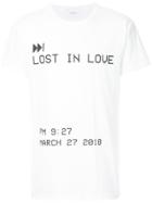 Ports V Slogan Short-sleeve T-shirt - White