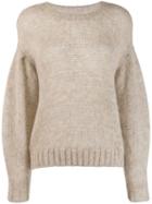 Closed Chunky Knit Sweater - Neutrals