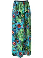 Lanvin Vintage 1967 Floral Maxi Skirt - Multicolour