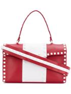 Valentino Valentino Garavani Free Rockstud Top Handle Bag - Red