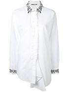 Mcq Alexander Mcqueen Ruffle Tunic Shirt - White