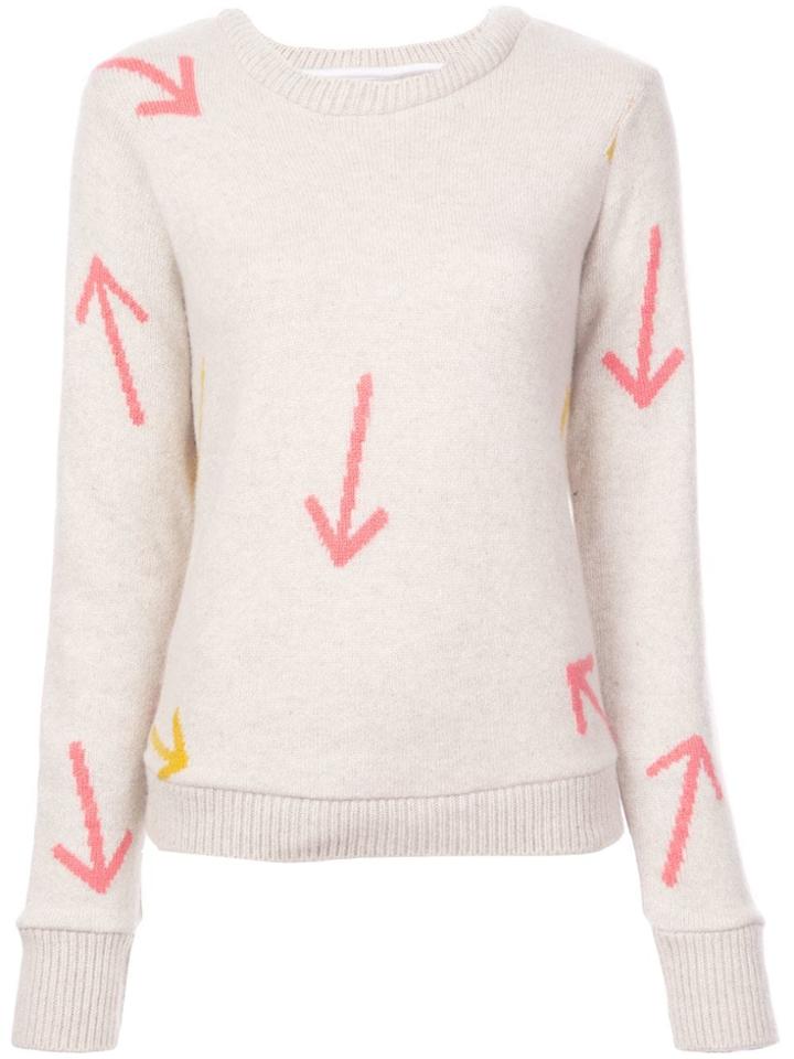 The Elder Statesman Arrow Sweater - Grey