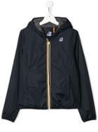 K Way Kids Zipped Rain Jacket - Blue