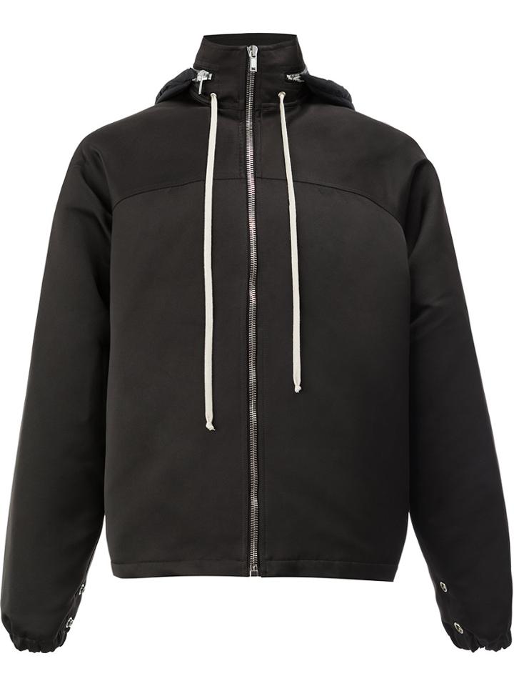 Rick Owens Hooded Jacket - Black