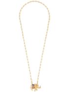 Aurelie Bidermann 'indian Wedding' Couture Diamond, Sapphire And Ruby Necklace, Women's, Metallic