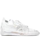 Maison Margiela Distressed Low-top Sneakers - White