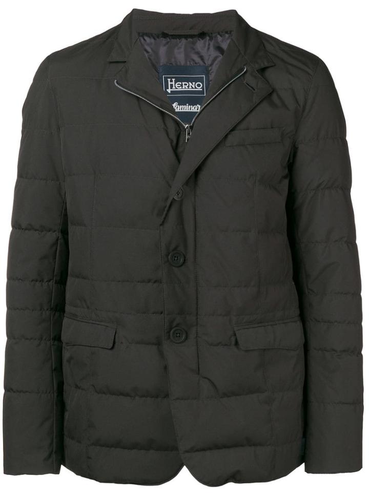 Herno Goose Feathered Jacket - Brown