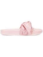 Fenty X Puma Bow Slider Sandals - Pink