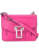 Proenza Schouler - Compact Leather Shoulder Bag - Women - Leather - One Size, Pink/purple, Leather