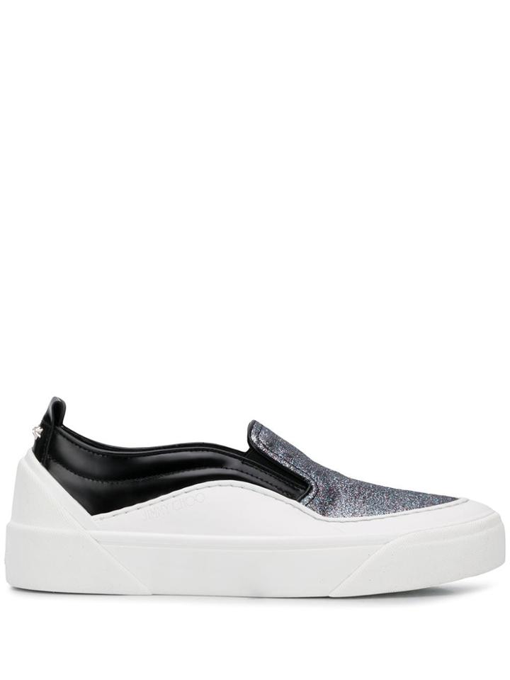 Jimmy Choo Slip-on Sneakers - Black