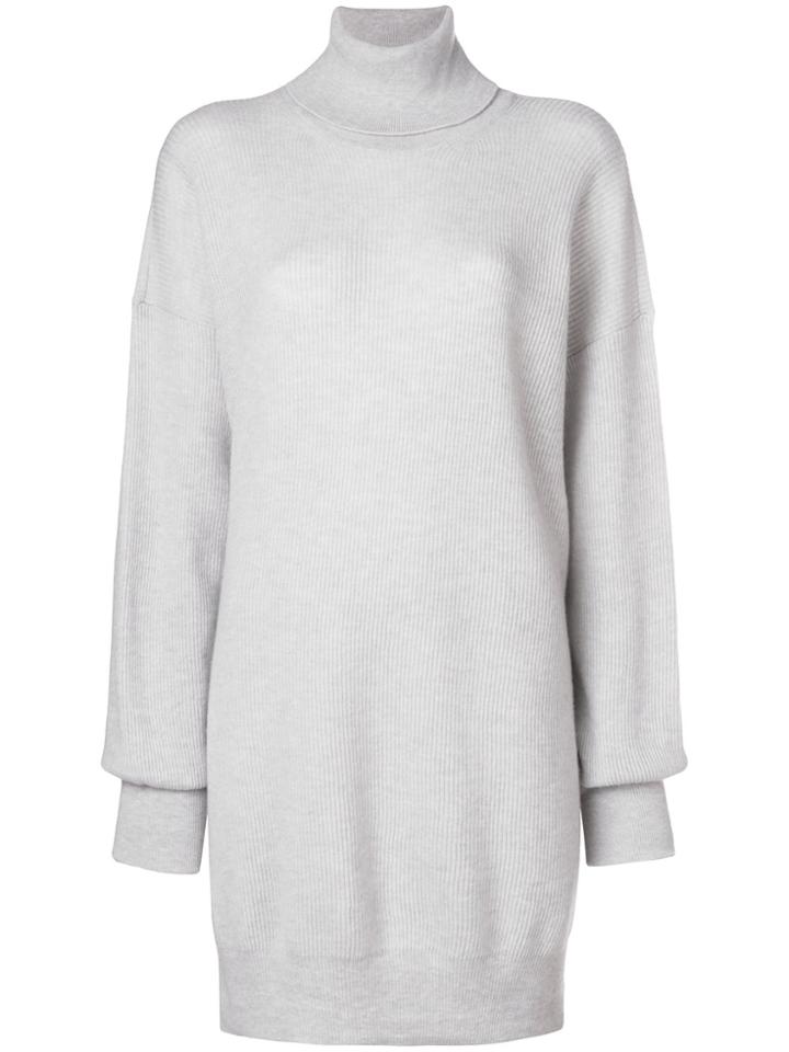 Maison Margiela Turtle-neck Sweater Dress - Grey