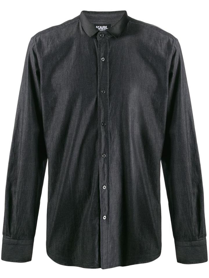 Karl Lagerfeld Plain Shirt - Grey