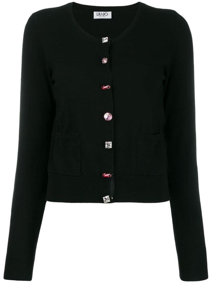 Liu Jo Knitted Cardigan - Black