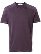 Givenchy Ribbed Vintage Logo T-shirt - Pink & Purple