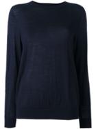 Sofie D'hoore 'meg' Fine Knit Jumper, Women's, Size: 42, Blue, Wool