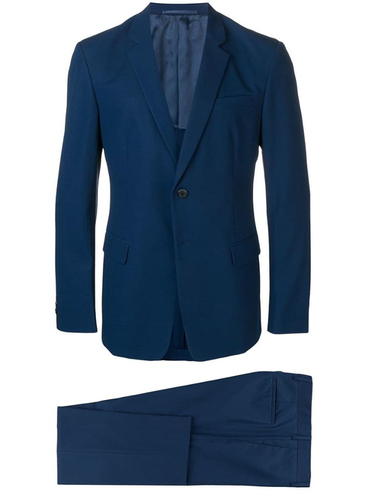 Prada Two Button Suit - Blue