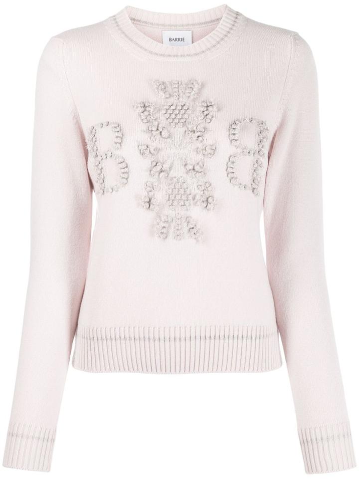 Barrie 3d Logo Jumper - Pink